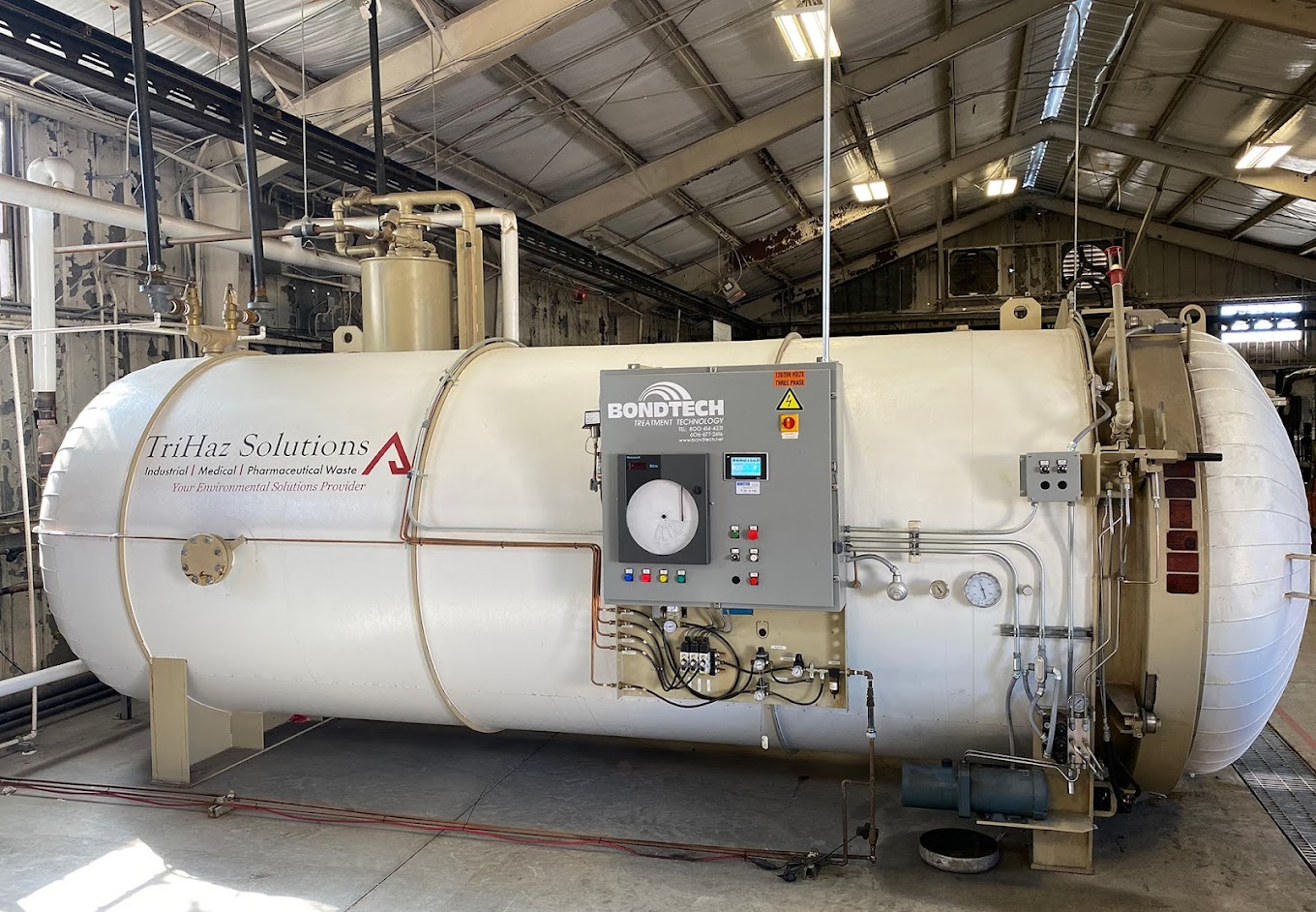 TriHaz Solutions Autoclave