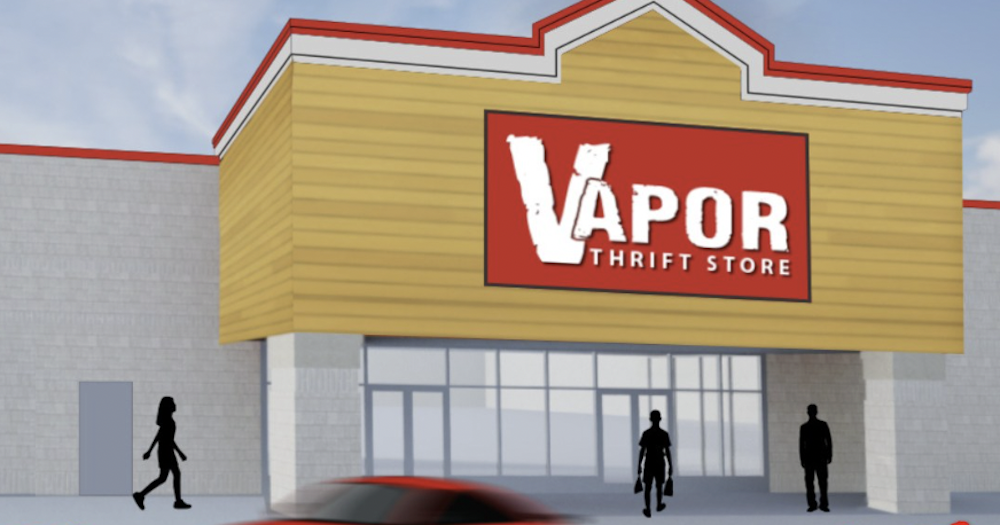 Vapor Thrift adds two more shops, including its biggest yet