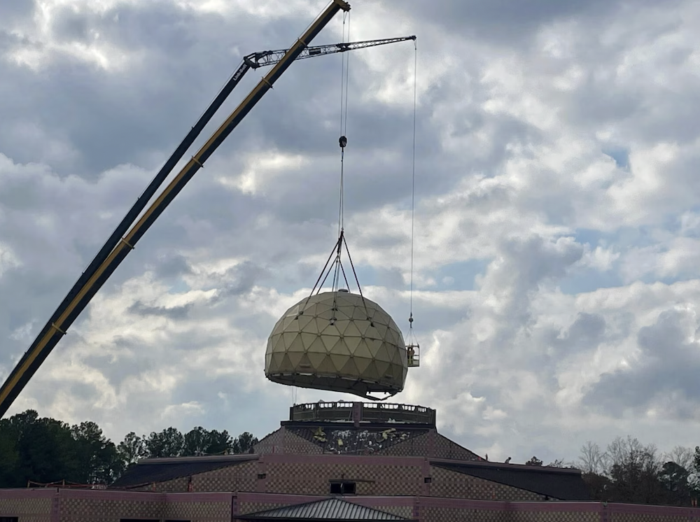 Iconic Irondale Dome removed after 40 years