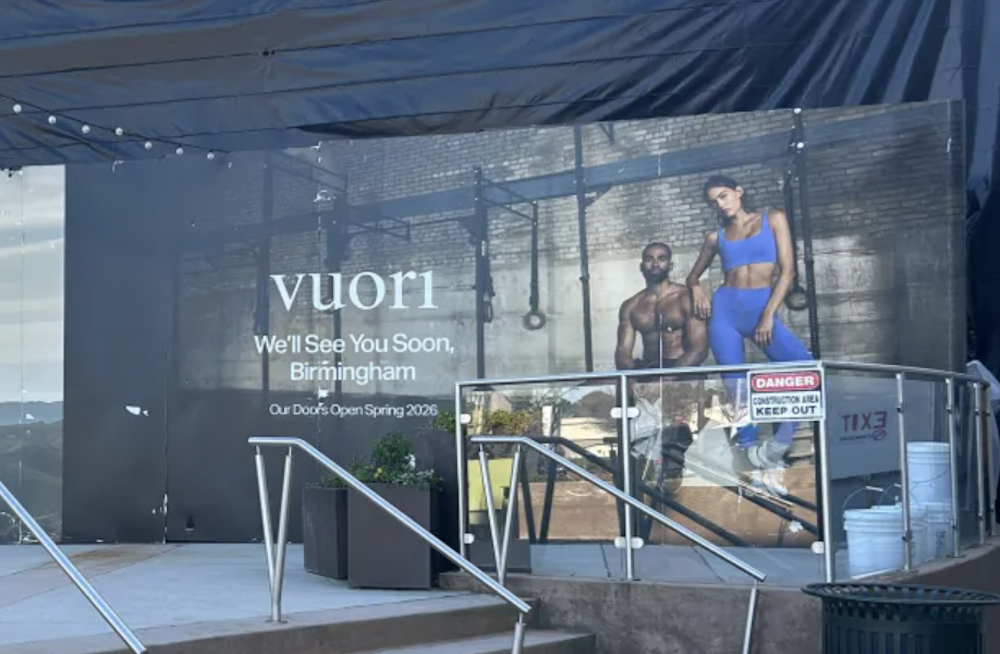 Vuori athleisure coming to The Summit this spring