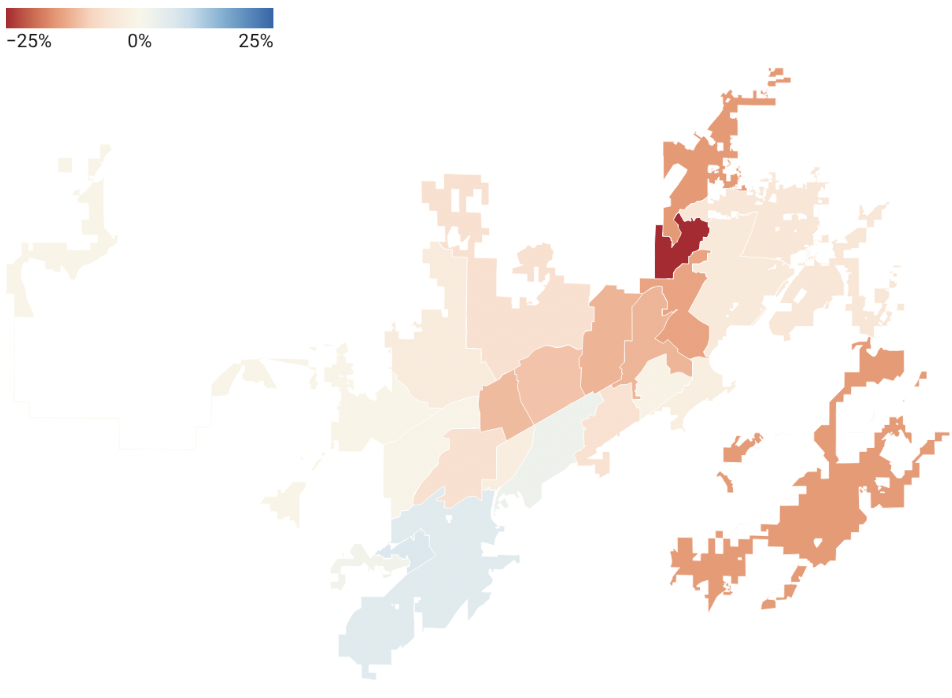 Most Birmingham neighborhoods losing residents, but pockets of growth emerge