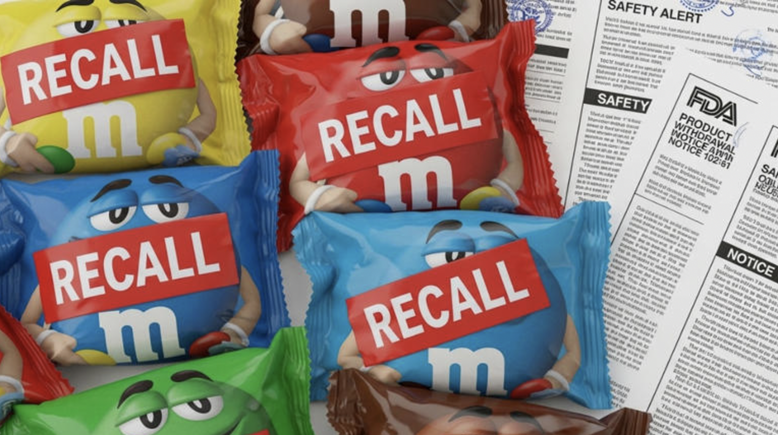 M&M’s recall hits 20 States, including Alabama. Check your candy now