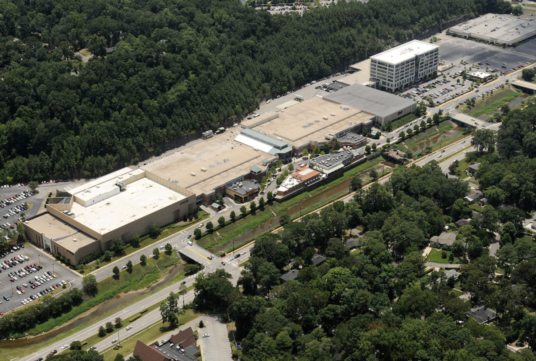Demolition begins at former Brookwood Village Mall