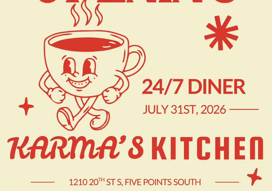 Karma’s Kitchen announces opening date